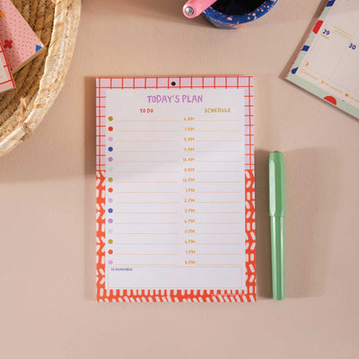 A5 Daily Planner Pad | Colour Flow