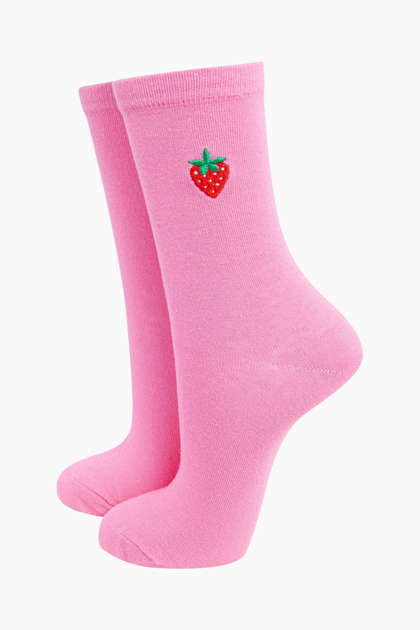 Strawberry Pink Socks