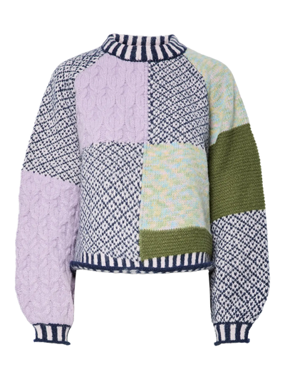 PcRemix Knit Purple/Green