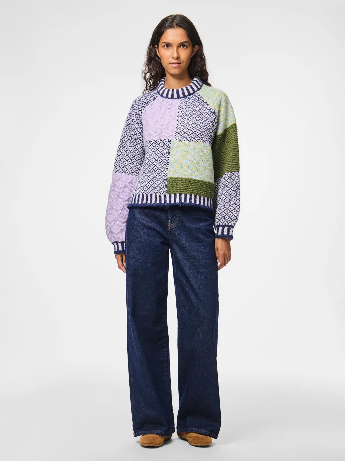 PcRemix Knit Purple/Green