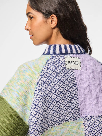 PcRemix Knit Purple/Green