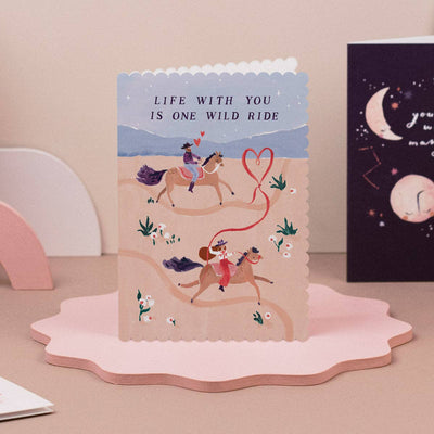 Wild Ride Love Card