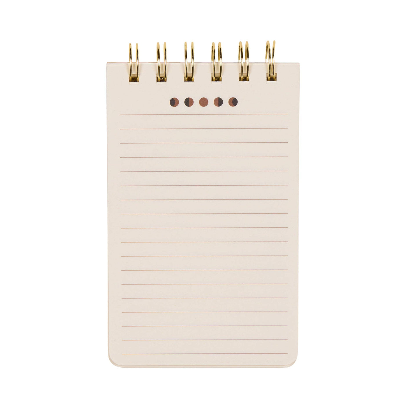 Designworks Ink A Dopo Moon Phases Twin Wire Notepad
