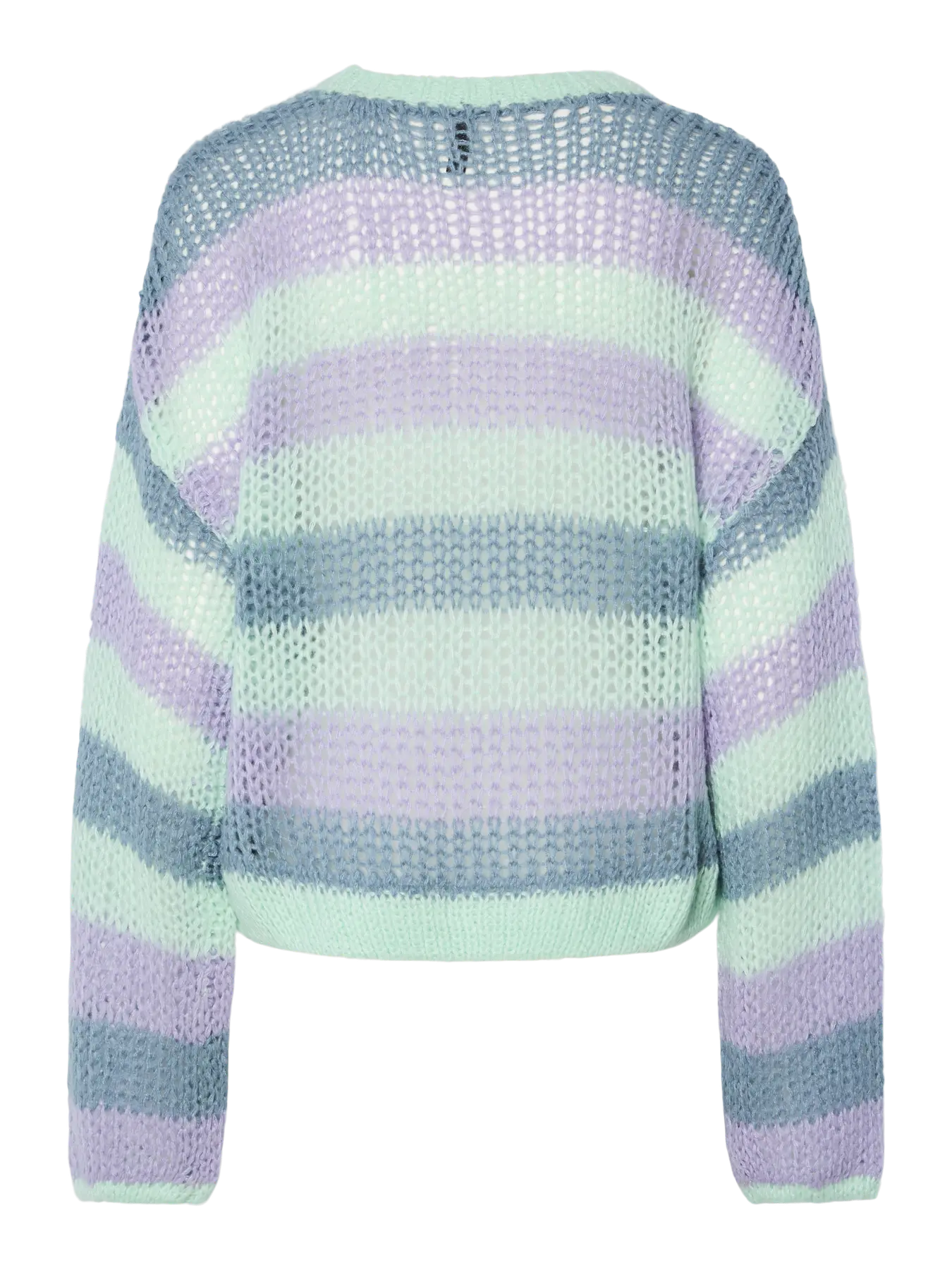 PcHilje Knit Blue Multi Stripes