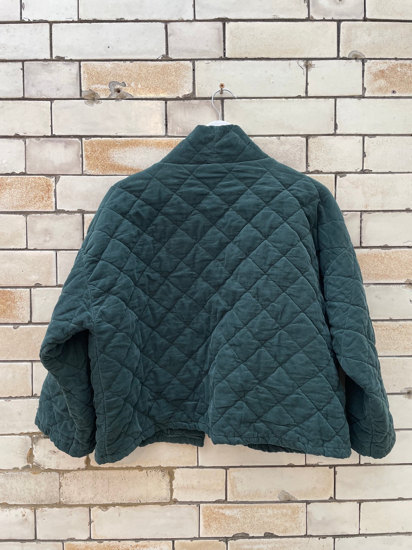 Green Quilted Jacket