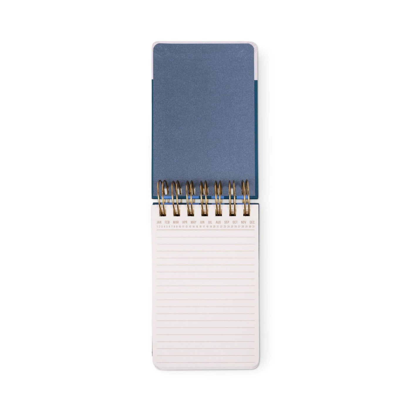 DesignWorks Ink Twin Wire Chunky Notepad - Blue + Navy – Iris & Violet