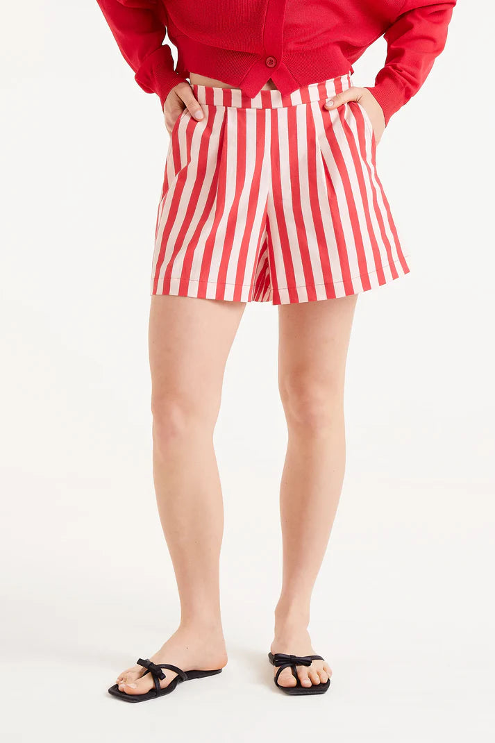 CF Shorts Red Stripes