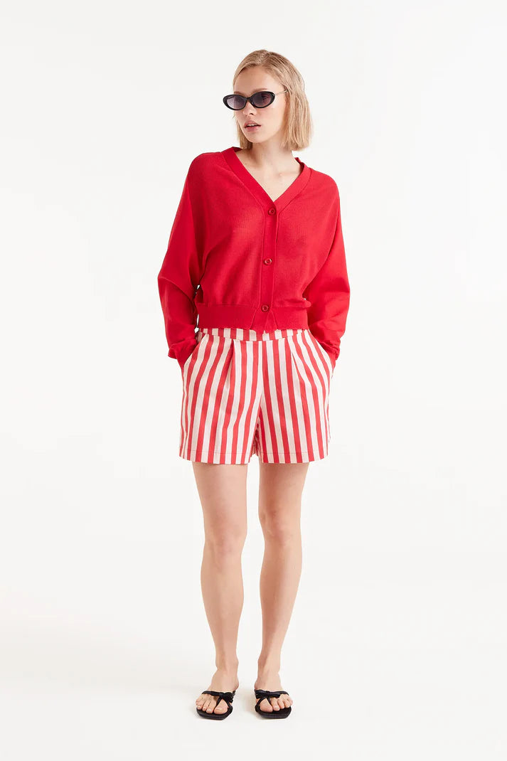 CF Shorts Red Stripes