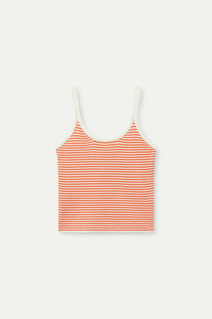 CF Top White/Orange Stripes