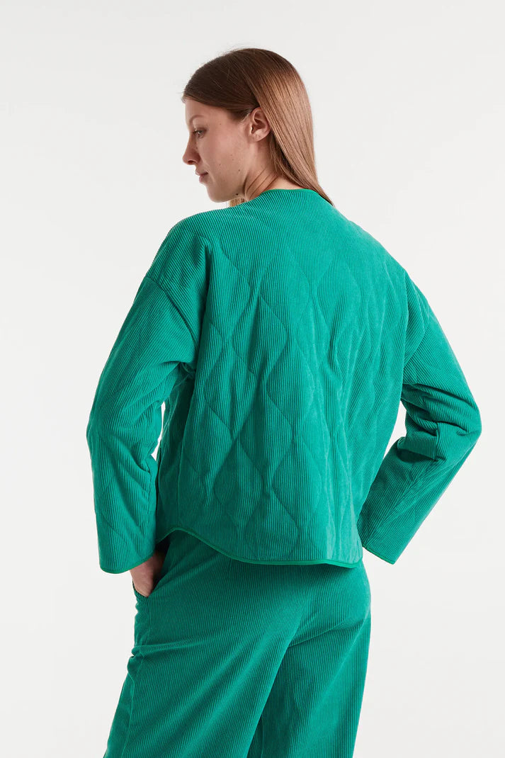 CF Corduroy Jacket Green