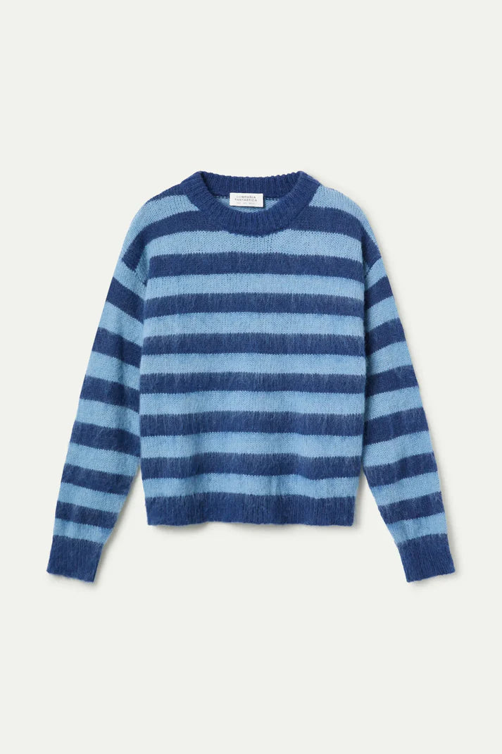 CF Striped Knit Blue