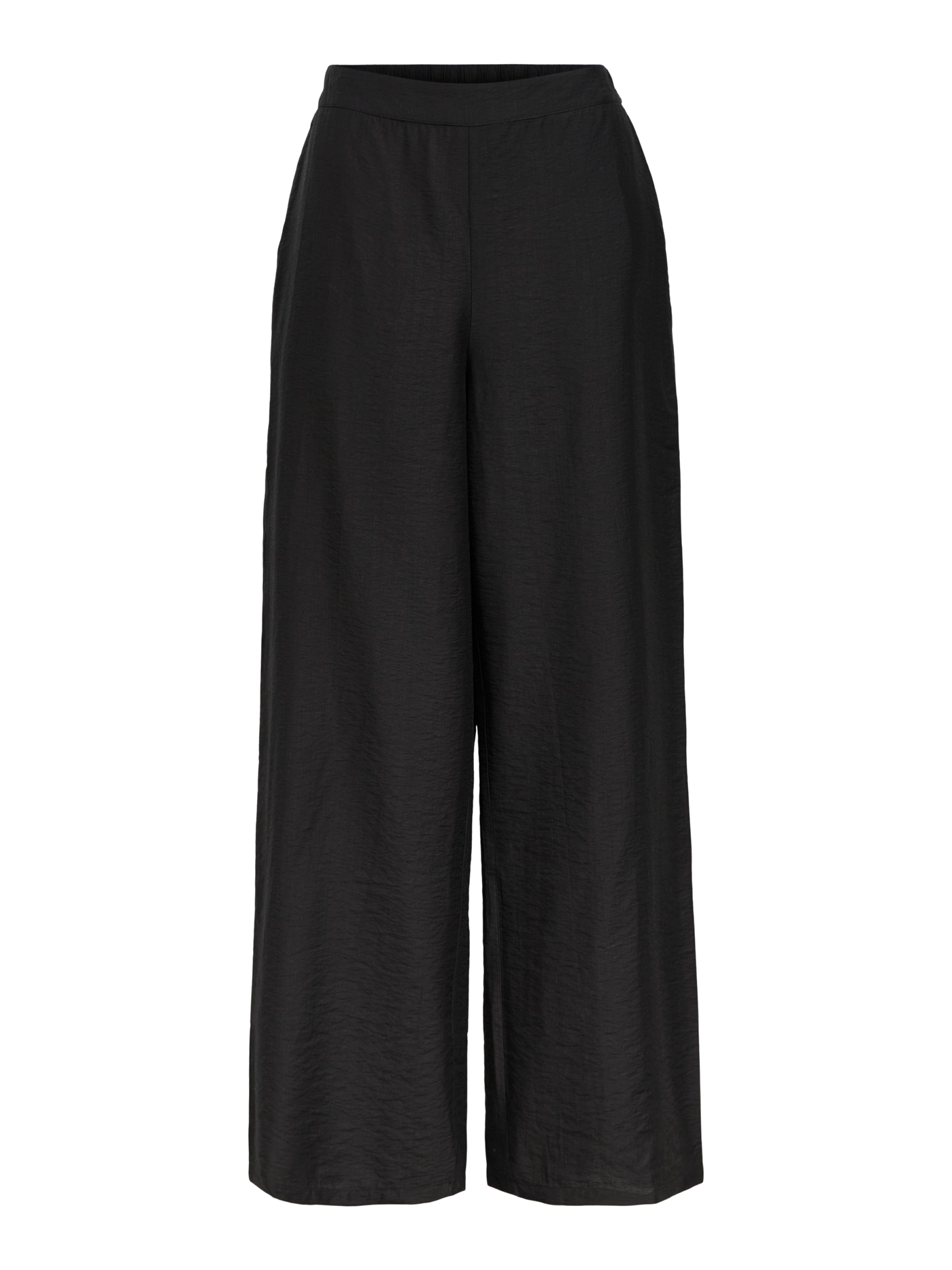 ObjYui Wide Trousers Black