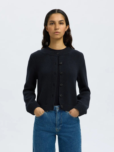 SlfIvy Cardigan Dark Sapphire