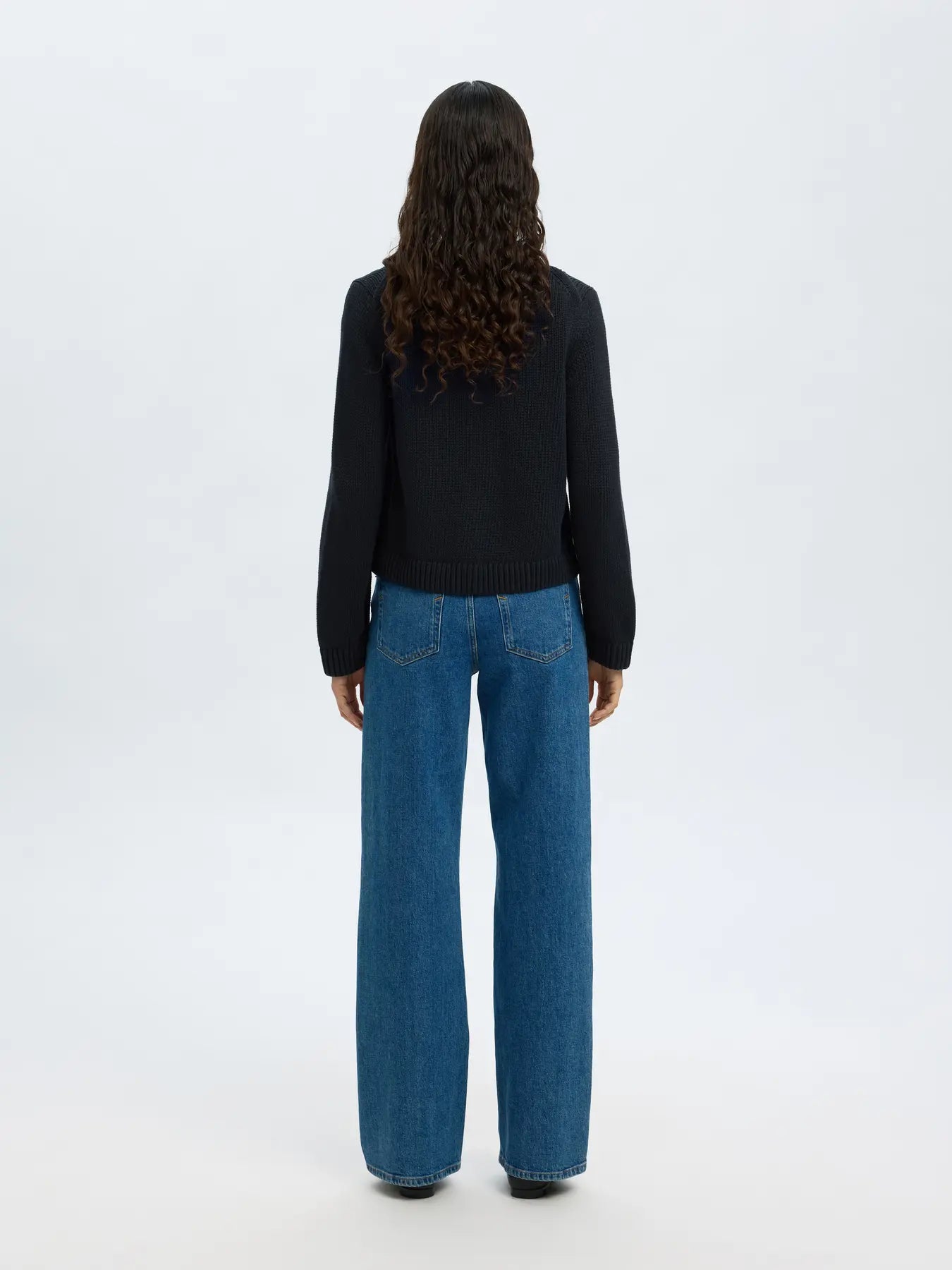 SlfIvy Cardigan Dark Sapphire
