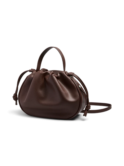 PcBalloon Bag Chicory Coffee Silver