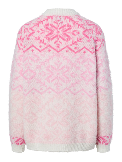 PcJo Knit Pink Jacquard