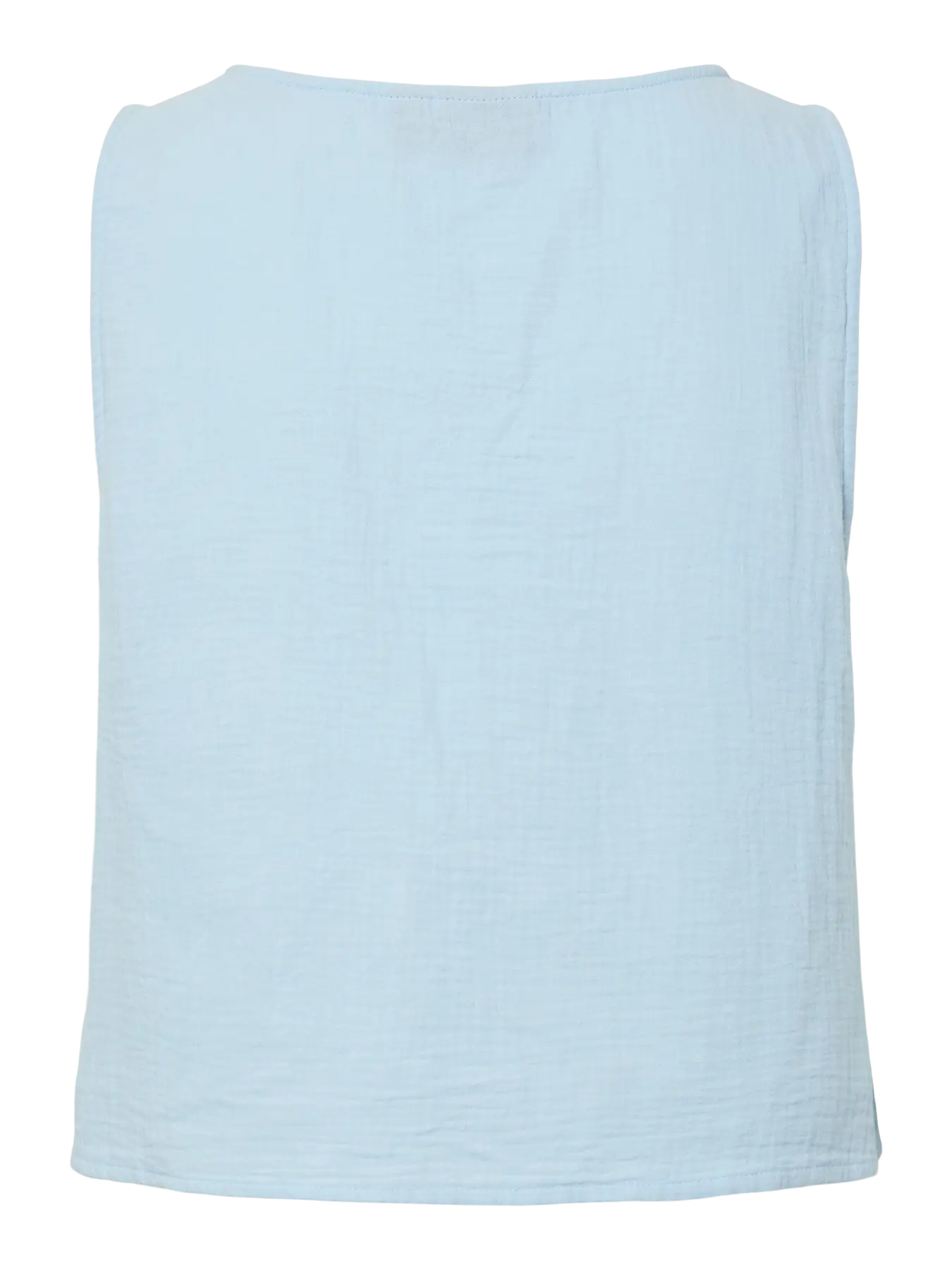 PcSastina Cropped Top Cashmere Blue