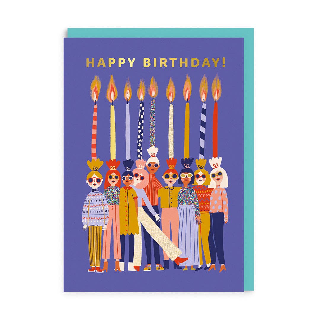 Candle Ladies Greeting Card