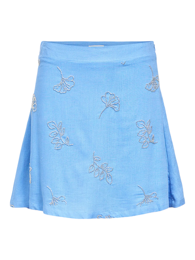 ObjMika Short Skirt Cornflower Blue