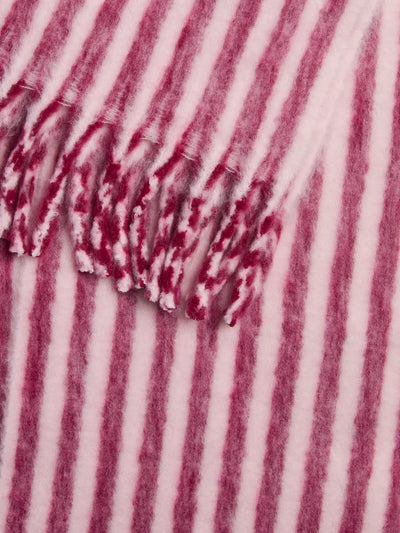 PcMadicken Long Scarf Beet Root/Pink Stripes