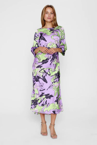 Nuwanda Dress African Violet
