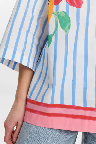 NuWendie Shirt White/Multi Print