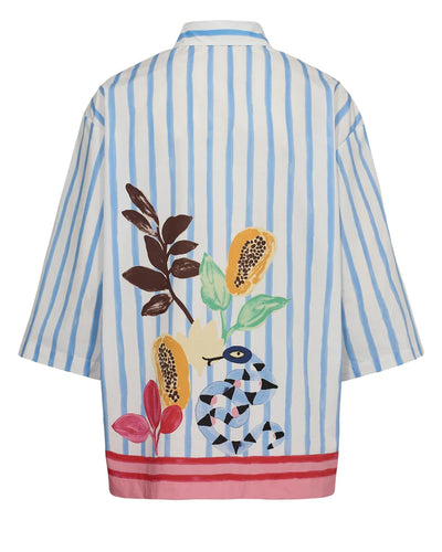 NuWendie Shirt White/Multi Print