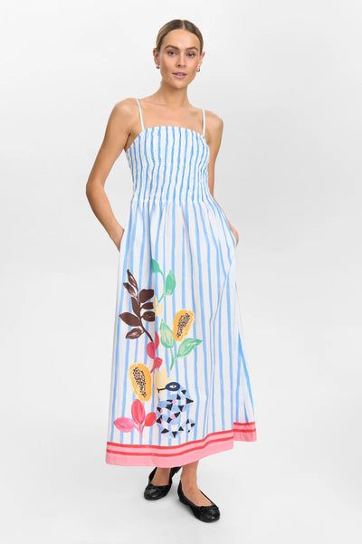 NuWendie Dress White/Multi Print