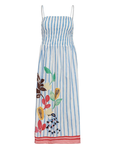 NuWendie Dress White/Multi Print