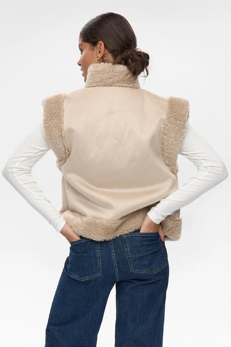 NuElliot Fur lined Gilet