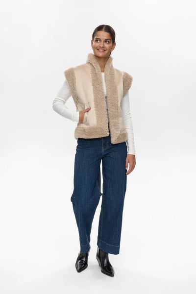 NuElliot Fur lined Gilet