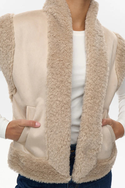 NuElliot Fur lined Gilet