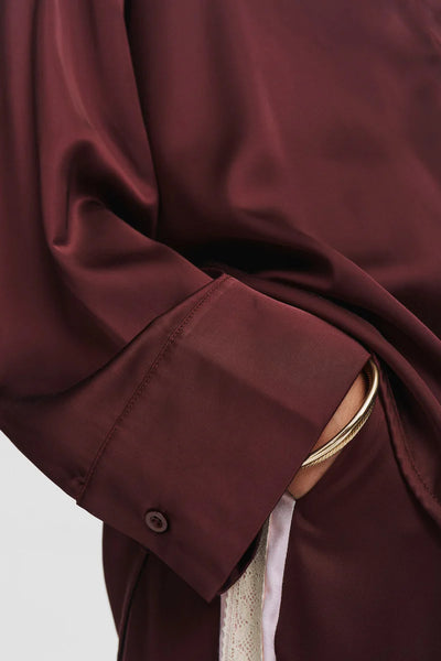 NuSantina Satin Shirt