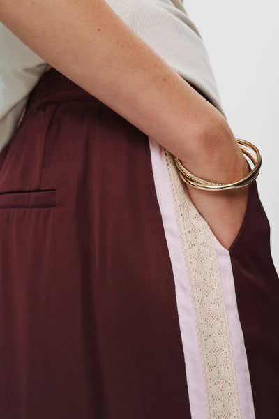 NuSantina Satin Trousers
