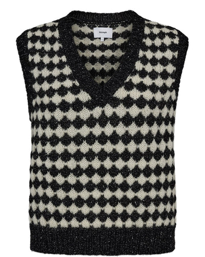 NuBila Knit Vest Caviar