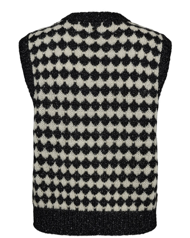 NuBila Knit Vest Caviar