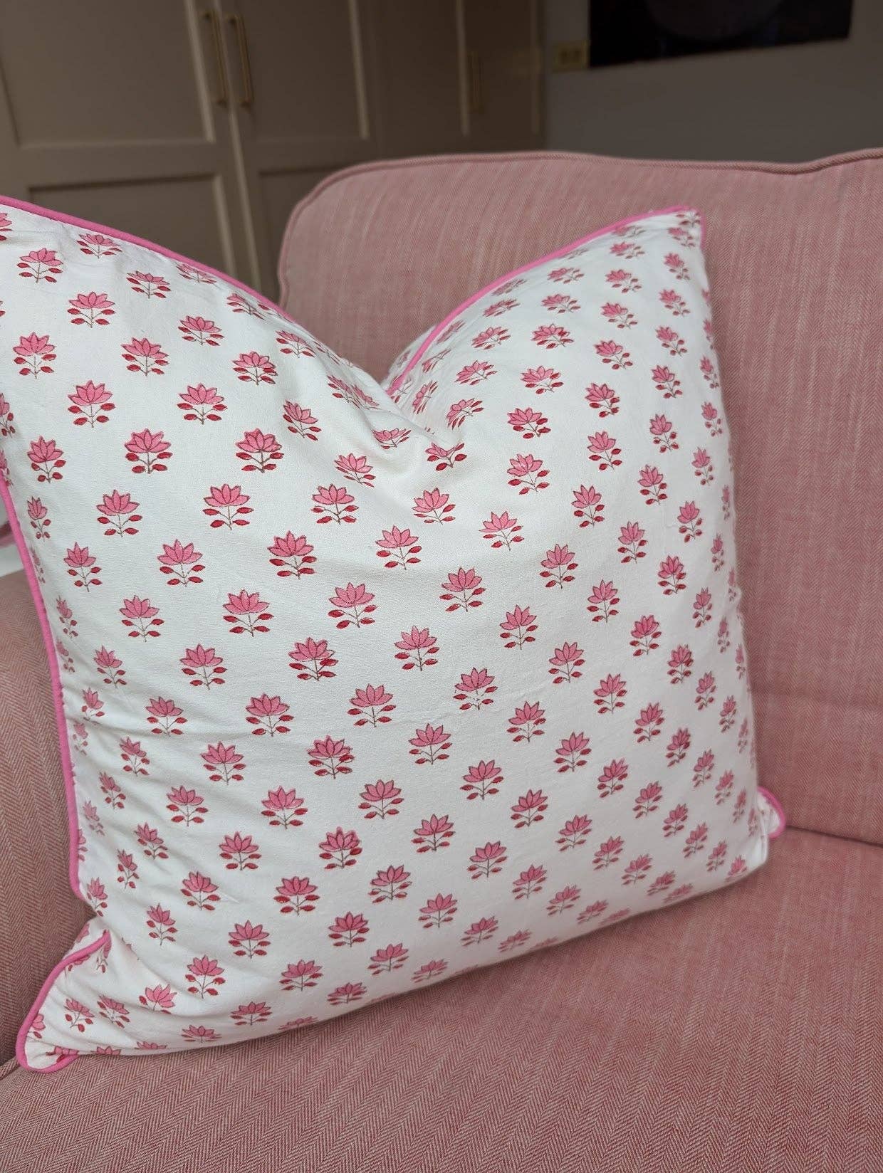 Clover Pink Cushion