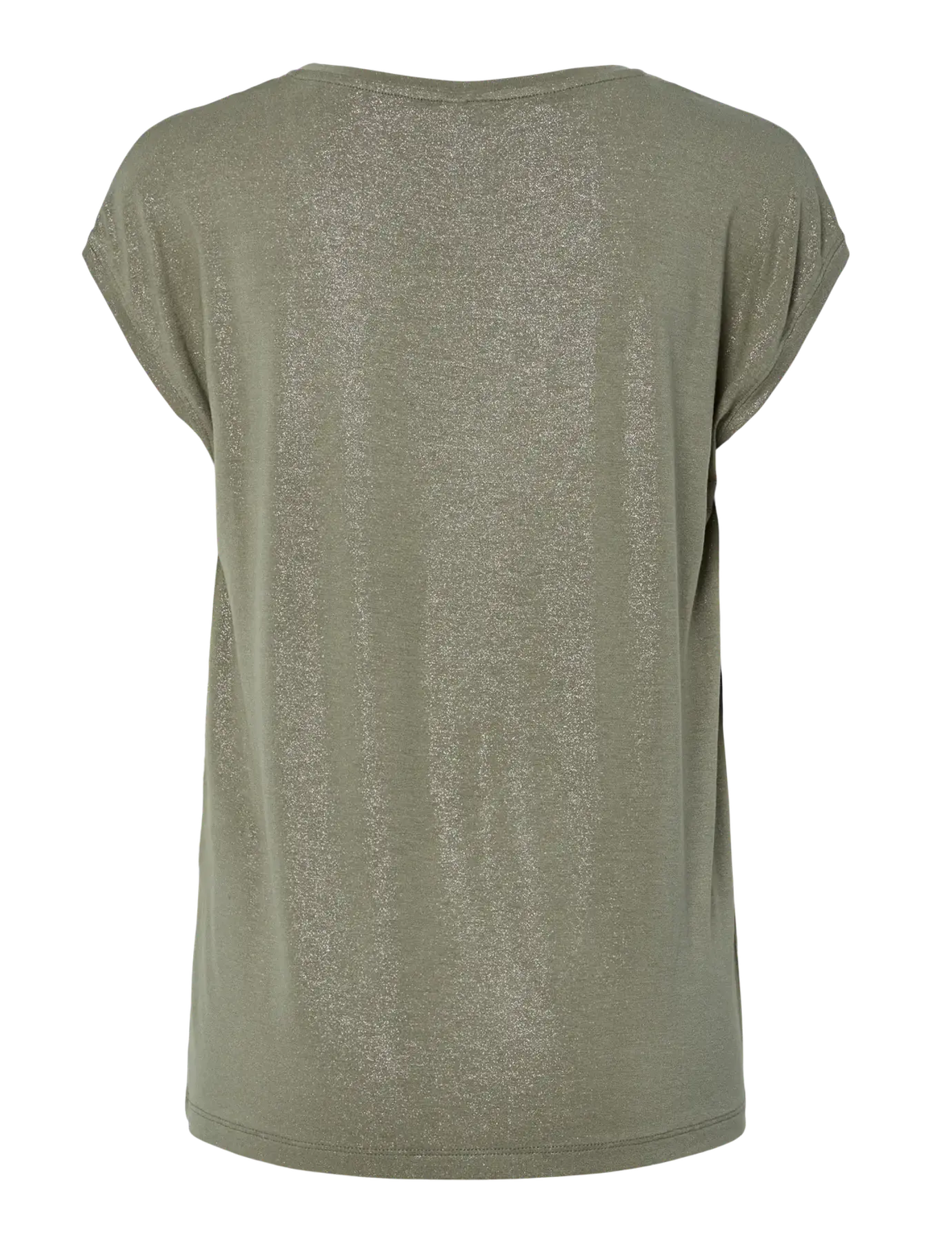 PcAlice Glitter Tee Deep Lichen