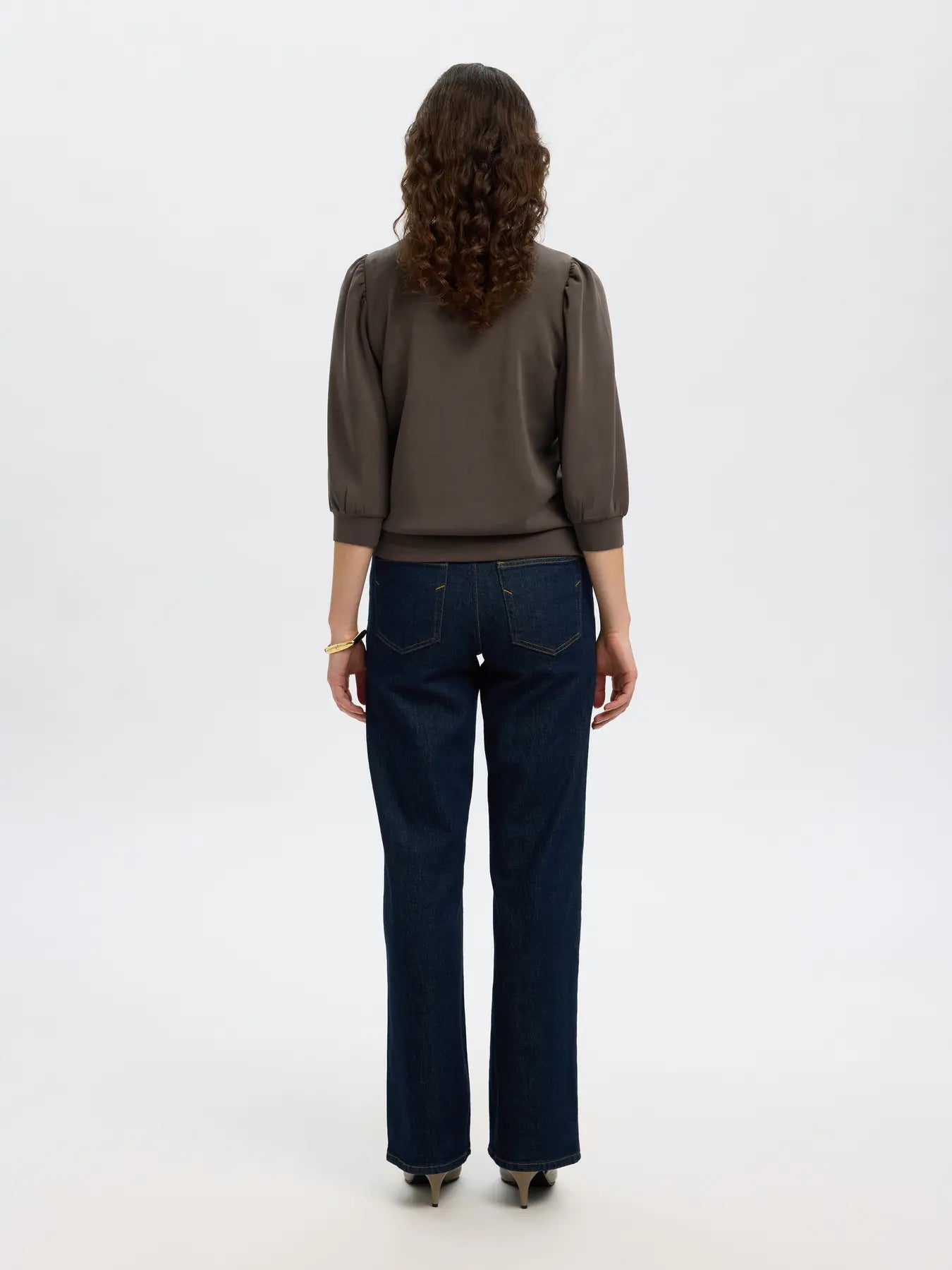 SlfTenny Sweatshirt Delicioso Brown