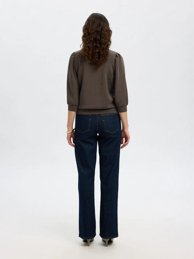 SlfTenny Sweatshirt Delicioso Brown