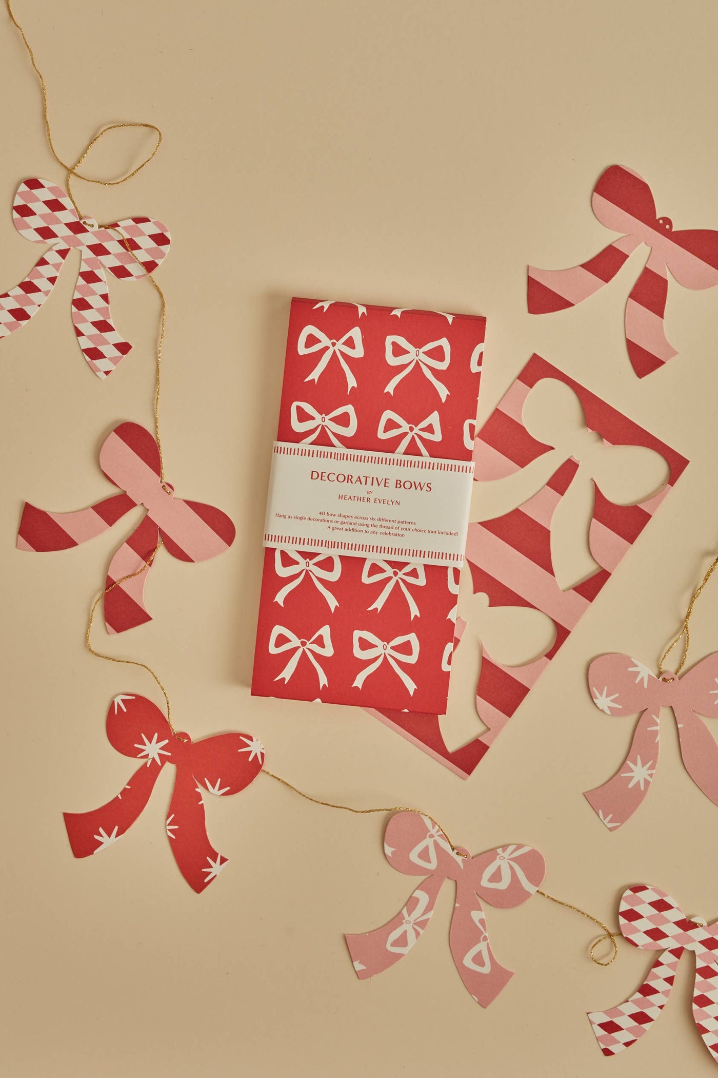 Decorative Bows - Garland and Tree decs