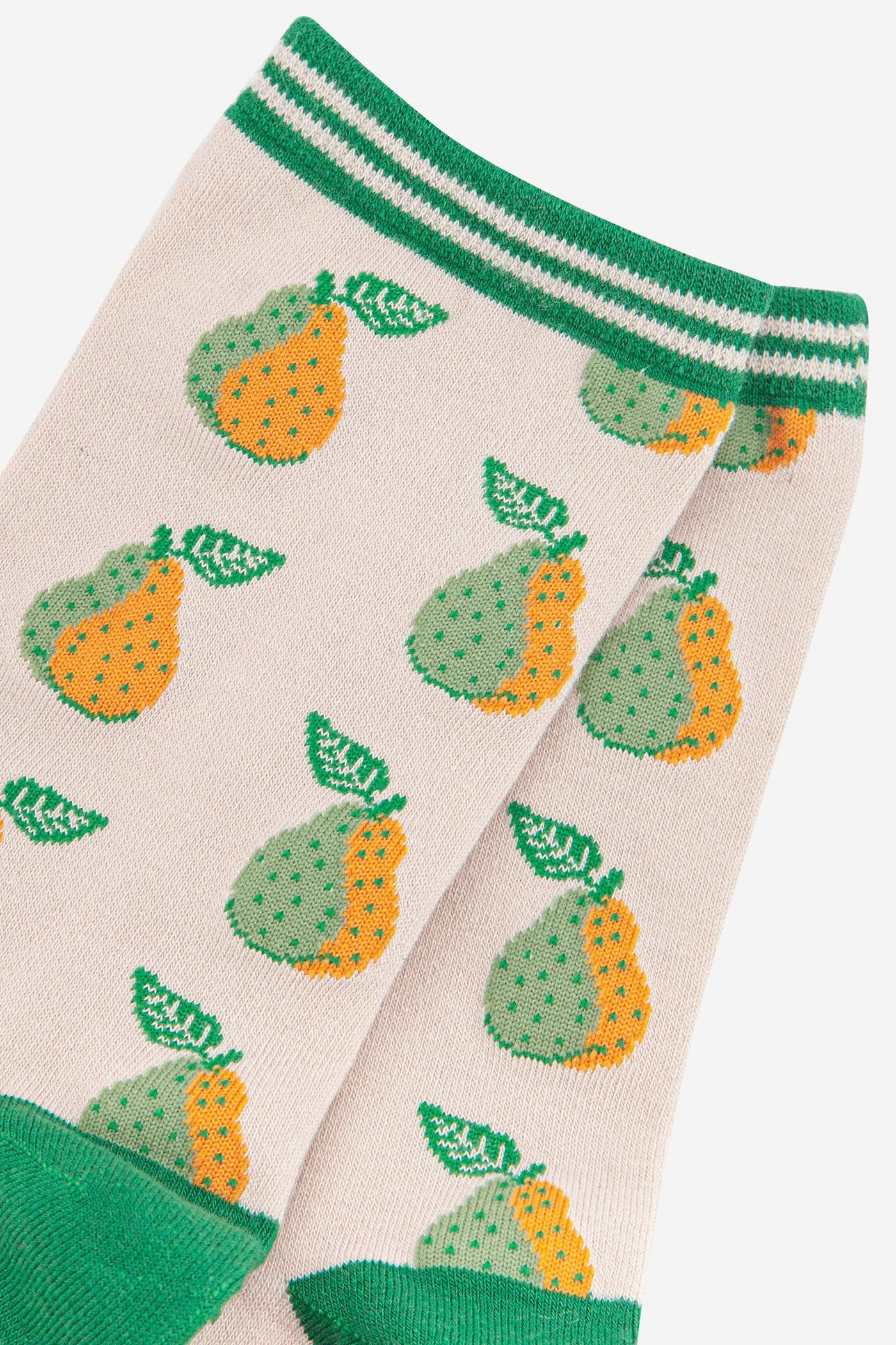 Women's Pear Fruit Bamboo Socks