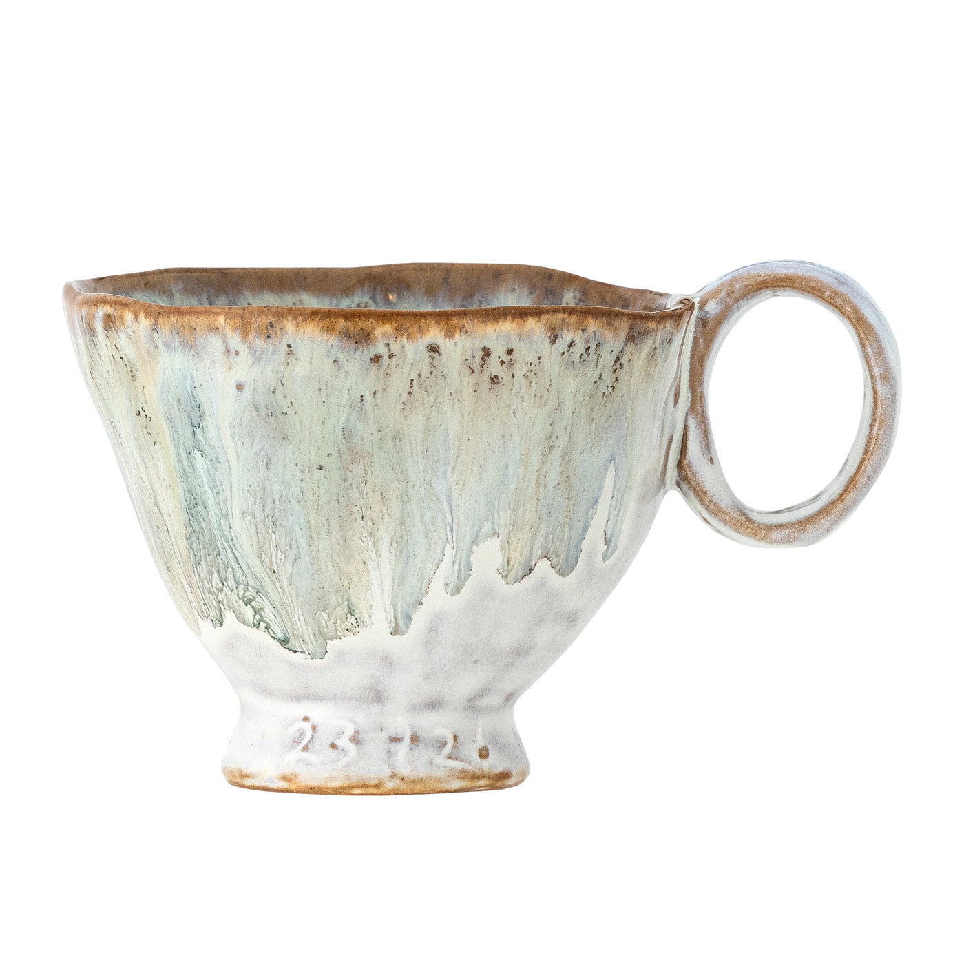 Imogen Mug Green/Creme