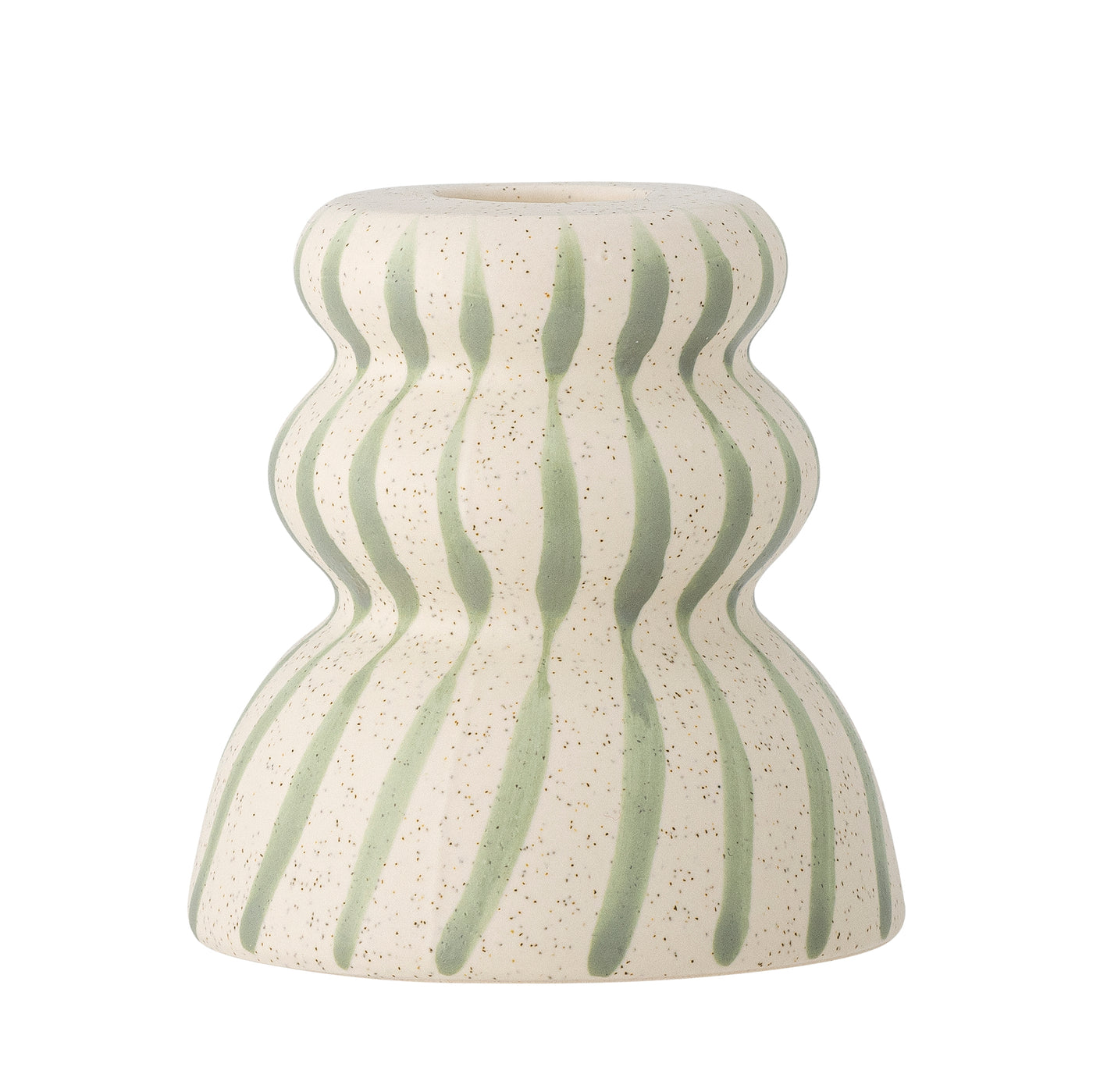 Gabin Candle Holder Green