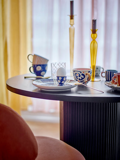 Eviaya Egg Cup Blue Swirl