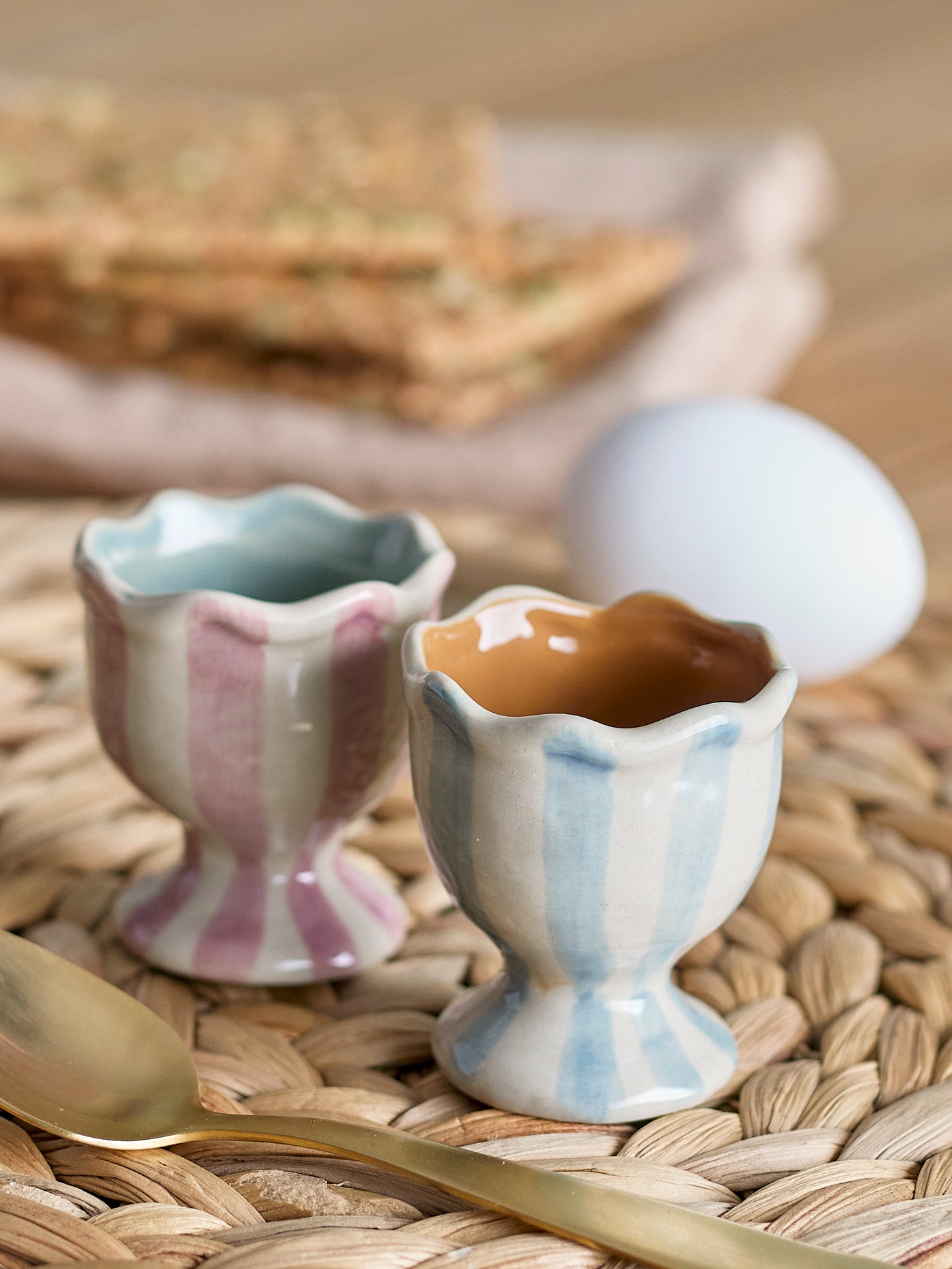 Willa Egg Cup Blue