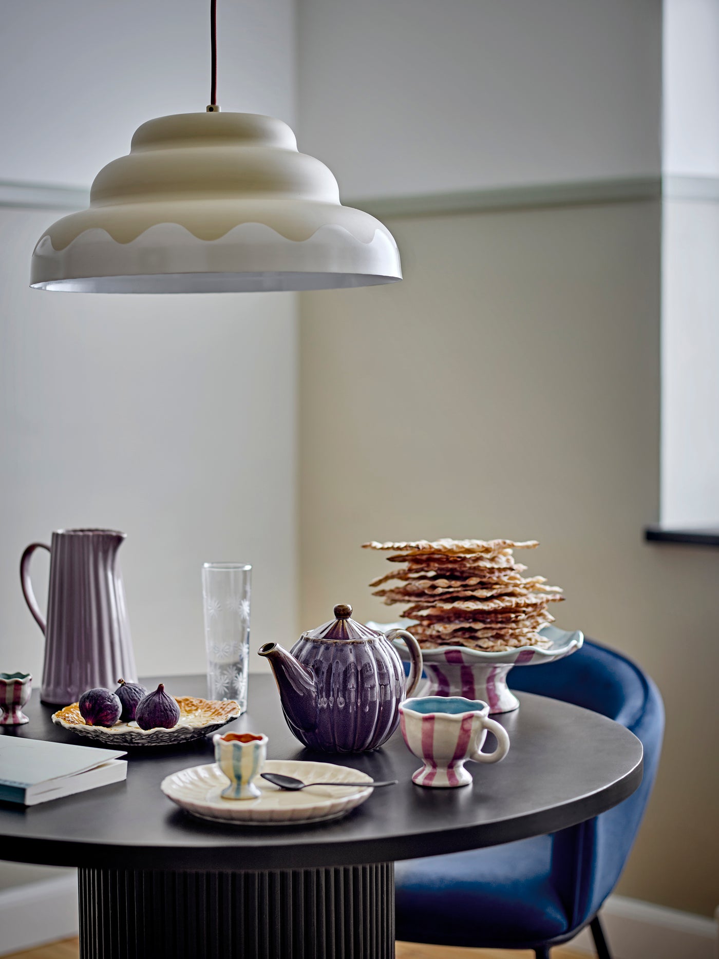 Willa Egg Cup Rose Stripe