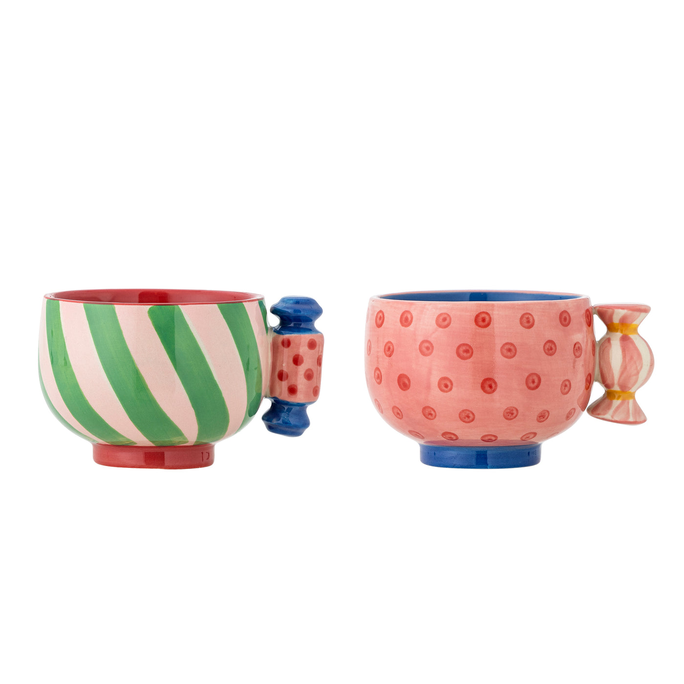 Caramella Cup Green Stripe