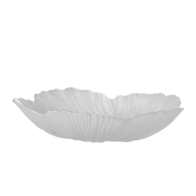 Iani Bowl White Glass