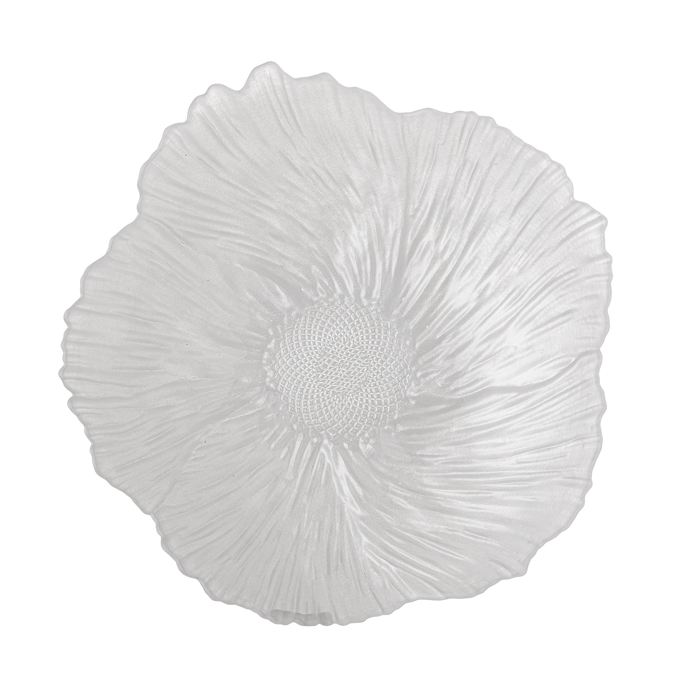 Iani Bowl White Glass